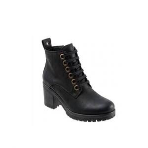 NEW BUENO women's felix combat boots in black